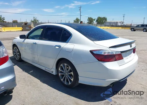 2014 Honda Accord Sport из США, поврежденный, VIN 1HGCR2F56EA160792